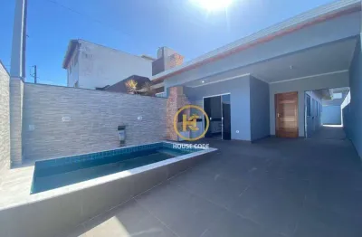 Casa à venda, 82 m² por r$ 470.000,00 - flora rica ii - peruíbe/sp