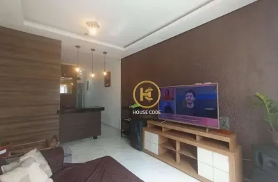 Casa com 2 dormitórios, 83 m² - venda por r$ 380.000,00 ou aluguel por r$ 1.825,00/mês - flora rica ii - peruíbe/sp