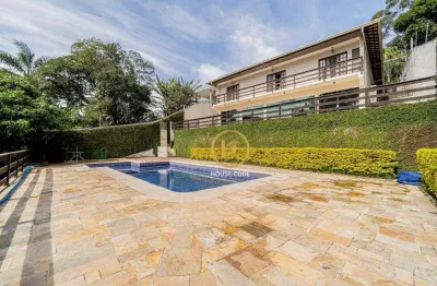 Casa com 4 dormitórios à venda, 490 m² por r$ 2.595.000,00 - granja viana/sp