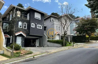 Casa de 4 suítes na granja viana à venda de 262 m² por r$ 1.880.000,00 - granja viana - cotia/sp