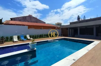 Casa, 202 m² - venda por r$ 1.900.000,00 ou aluguel por r$ 7.900,00/mês - balneário são joão batista - peruíbe/sp