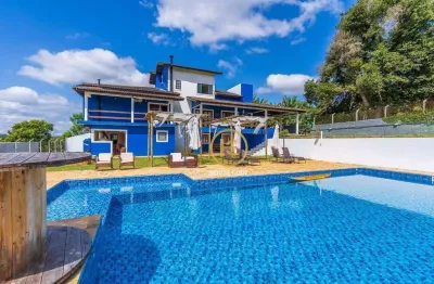 Chácara resort com 5 dormitórios à venda, 2400 m² por r$ 1.445.000 - chácara remanso - cotia/sp