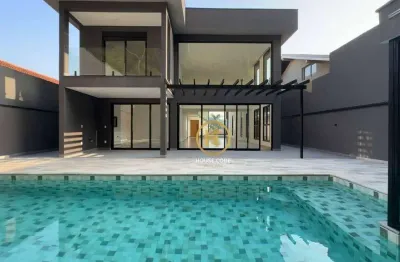 Casa com 4 suites à venda, 422 m² por r$ 3.499.000- nova higienópolis - jandira/sp