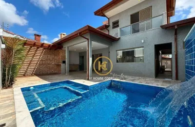 Casa à venda, 215 m² por r$ 1.600.000,00 - balneário florida - peruíbe/sp