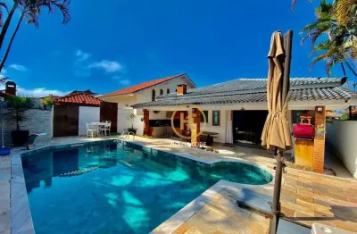 Casa com 3 dormitórios, 170 m² - venda por r$ 1.200.000,00 ou aluguel por r$ 7.000,00/mês - bougainvillee iii - peruíbe/sp