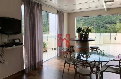 Cobertura com 4 dormitórios à venda, 197 m² por r$ 1.300.000,00 - ingleses do rio vermelho - florianópolis/sc