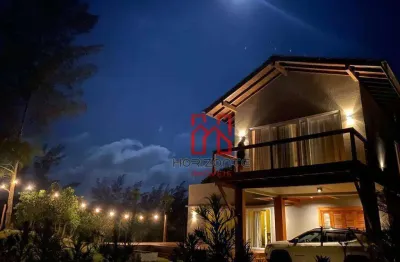Casa com 2 dormitórios à venda, 170 m² por r$ 2.200.000,00 - ibiraquera - imbituba/sc
