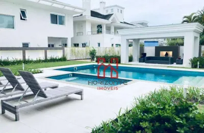Casa com 6 dormitórios à venda, 750 m² por r$ 17.400.000,00 - jurerê internacional - florianópolis/sc