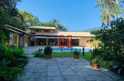 Casa com 3 dormitórios à venda, 350 m² por r$ 3.500.000,00 - santo antônio de lisboa - florianópolis/sc