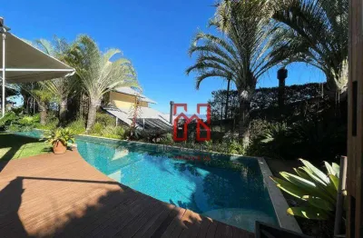 Casa com 4 dormitórios à venda, 656 m² por r$ 7.060.000,00 - cacupé - florianópolis/sc