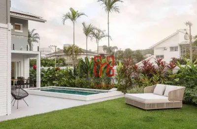Casa com 5 dormitórios à venda, 437 m² por r$ 5.500.000,00 - jurerê - florianópolis/sc