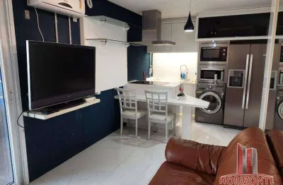 Cobertura com 2 dormitórios à venda, 64 m² por r$ 1.200.000,00 - jurerê internacional - florianópolis/sc
