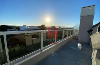 Cobertura com 4 dormitórios à venda, 171 m² por r$ 3.500.000,00 - jurerê internacional - florianópolis/sc