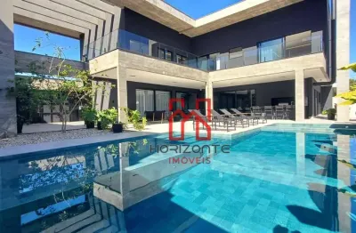 Casa com 6 dormitórios à venda, 513 m² por r$ 13.500.000,00 - jurerê internacional - florianópolis/sc