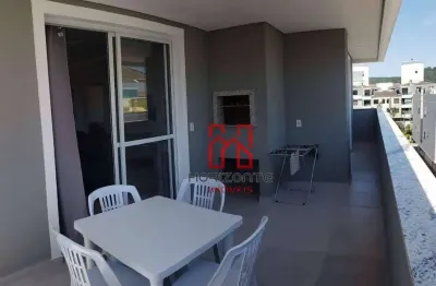 Apartamento com 2 dormitórios para alugar, 55 m² por r$ 750,00/dia - ingleses - florianópolis/sc