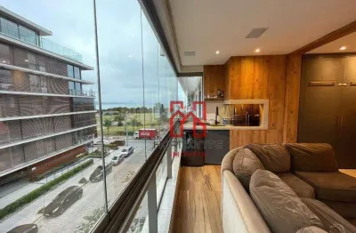 Apartamento com 3 dormitórios à venda, 114 m² por r$ 3.800.000,00 - jurerê - florianópolis/sc
