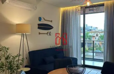Apartamento com 2 dormitórios, 74 m² - venda por r$ 2.200.000,00 ou aluguel por r$ 9.500,00/mês - jurerê - florianópolis/sc
