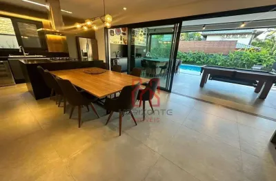 Casa com 4 dormitórios à venda, 350 m² por r$ 9.500.000,00 - jurerê internacional - florianópolis/sc