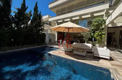 Casa com 3 dormitórios à venda, 485 m² por r$ 8.900.000,00 - jurerê internacional - florianópolis/sc