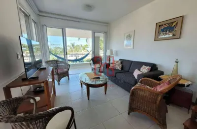 Apartamento com 2 dormitórios para alugar, 120 m² por r$ 1.600/dia - praia brava - florianópolis/sc