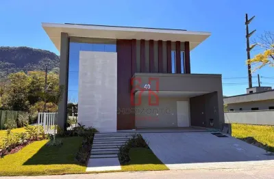 Casa com 4 dormitórios à venda, 275 m² por r$ 3.600.000 - pedra branca - palhoça/sc