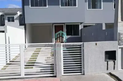 Casa geminada em forquilhas - 2 dorms, 1 suíte por r$450k