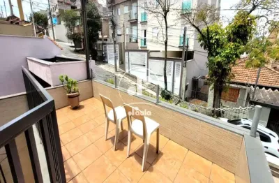 Sobrado à venda, 3 quartos 1 suíte vila humaitá em santo andré/sp