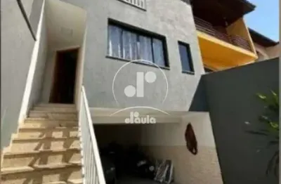 Sobrado à venda, 3 quartos 1 suíte jardim rina em santo andré/sp