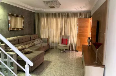 Sobrado à venda, 3 quartos jardim cristiane em santo andré/sp