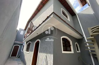 Sobrado à venda, 3 quartos 1 suíte jardim itapoan em santo andré/sp