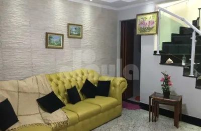 Sobrado à venda, 2 quartos 2 suítes condomínio maracanã em santo andré/sp
