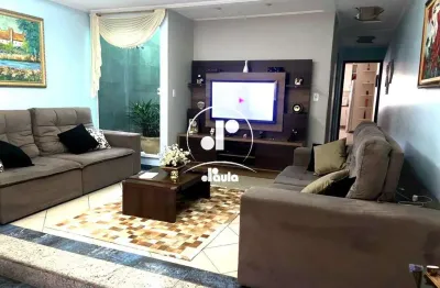 Sobrado à venda, 3 quartos 3 suítes campestre em santo andré/sp