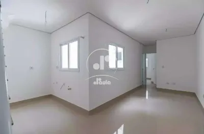 Cobertura à venda, 2 quartos 1 suíte vila humaitá em santo andré/sp
