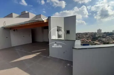 Cobertura à venda, 2 quartos 1 suíte parque oratório em santo andré/sp