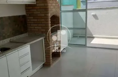 Cobertura à venda, 2 quartos 1 suíte parque erasmo assunção em santo andré/sp