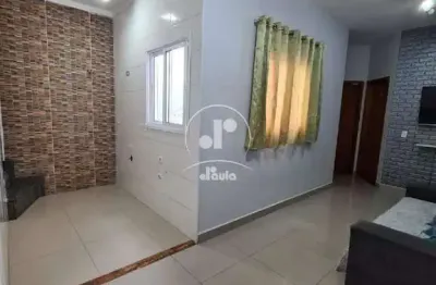 Cobertura em jardim irene, santo andré – 2 quartos, 80 m² de área interna, com churrasqueira