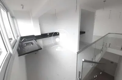 Cobertura à venda, 2 quartos 2 suítes bairro jardim em santo andré/sp