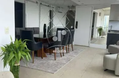 Cobertura à venda, 3 quartos 3 suítes centro em santo andré/sp