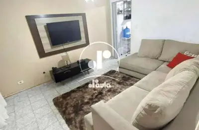 Casa à venda, 2 quartos vila lutécia em santo andré/sp