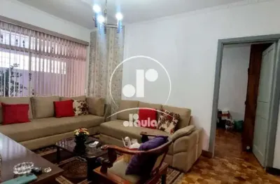 Casa antiga com sobrado fundos à venda em santo andré-sp, bairro vila floresta, 2 quartos, 2 salas, 1 banheiro, 3 vagas, 150m².