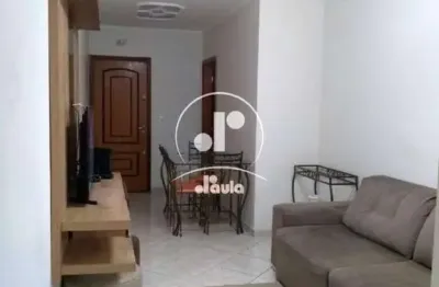 Apartamento à venda, 2 quartos 1 suíte vila humaitá em santo andré/sp