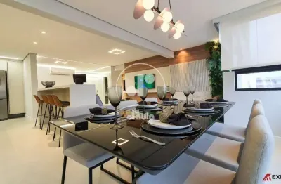 Apartamento à venda, 3 quartos 3 suítes vila assunção em santo andré/sp