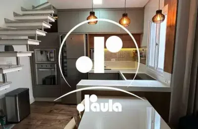 Cobertura à venda, 2 quartos 1 suíte parque novo oratório em santo andré/sp