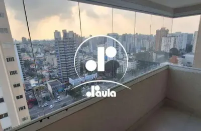 Apartamento para aluguel, 2 quartos 1 suíte centro em santo andré/sp