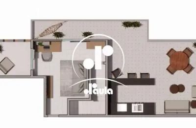 Apartamento à venda, 2 quartos 1 suíte paraíso em santo andré/sp