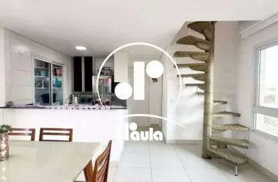 Cobertura à venda, 3 quartos 3 suítes jardim em santo andré/sp