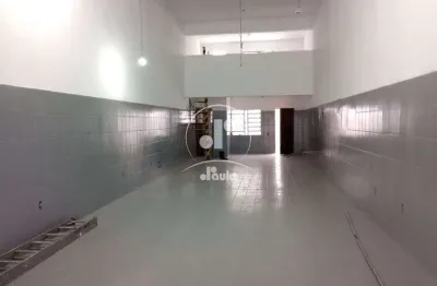Salão comercial 110 m², 01 banheiro e mezanino e energia trifásico, 1 vaga, parque capuava, santo andre
