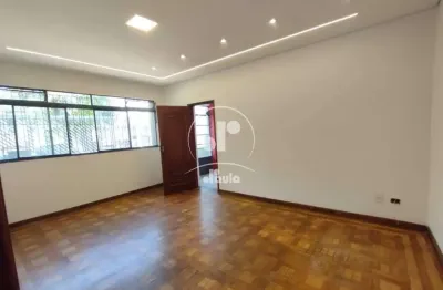 Casa térrea comercial para alugar, 2 quartos. 3 vagas, bairro casa branca, santo andré, sp
