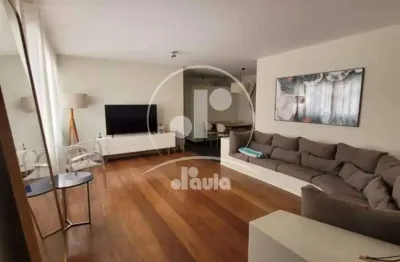 Vila bastos. apartamento com 112 m2, 3 dormitórios, sendo 1 suíte, 3 banheiros e 1 vaga de garagem.