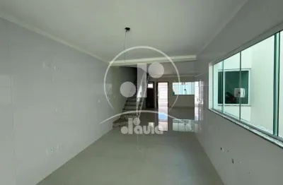 Sobrado à venda, 3 quartos 3 suítes vila scarpelli em santo andré/sp